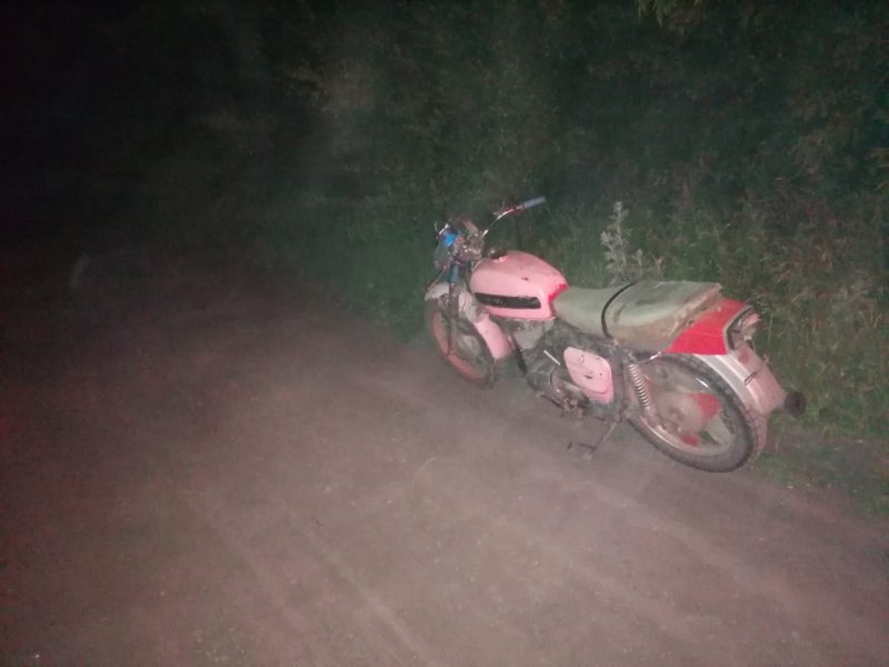 В Терновском районе полицейские устанавливают обстоятельства опрокидывания мотоцикла