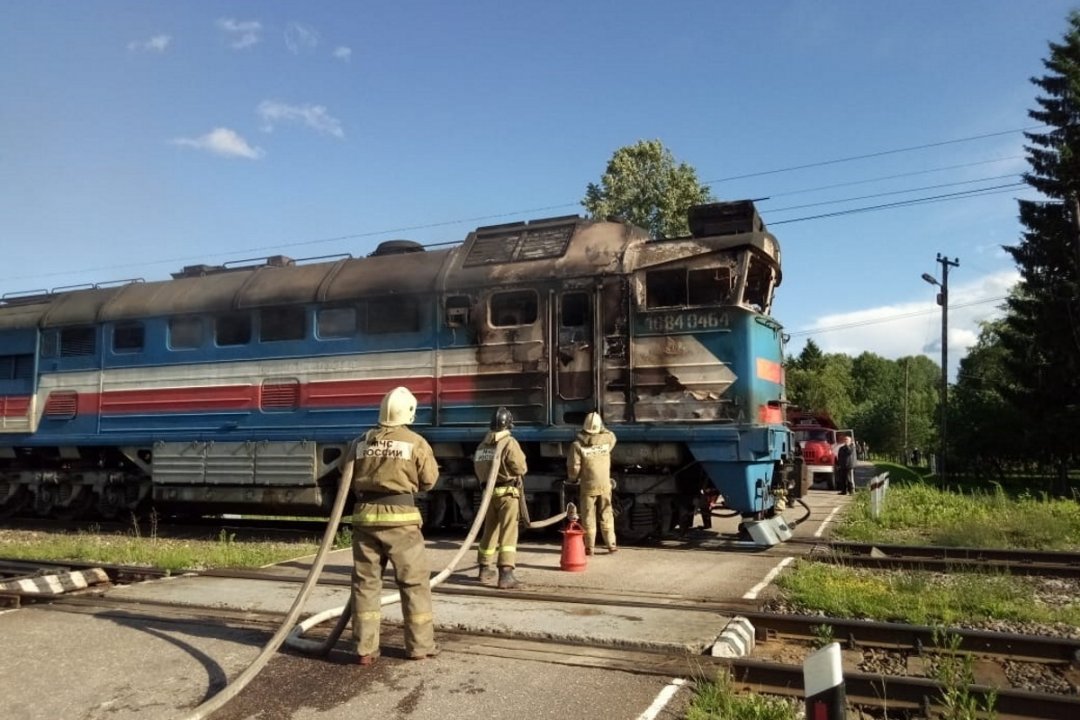 Пожар в Терновском районе